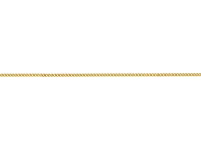 Catena A Maglie Barbazzale Extra Fine 0,60 Mm, Gold Filled