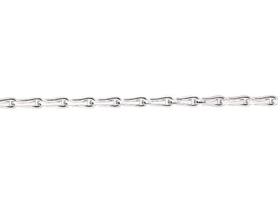 Catena Maglia Spiga 2,10 Mm, Argento 925