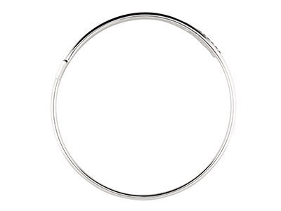 Bracciale Rigido Aperto Freccia, 64mm, Argento 925 - Immagine Standard - 2