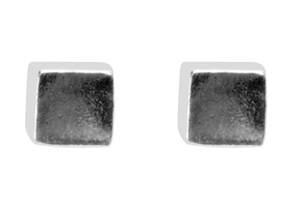 Orecchini Cubo 3,4 Mm, Argento 925