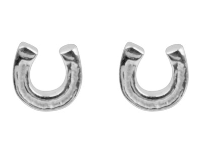 Orecchini A Ferro Di Cavallo 4 Mm, Argento 925 - Immagine Standard - 1
