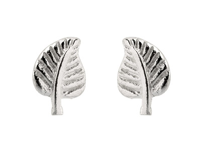 Orecchini Foglia, Argento 925
