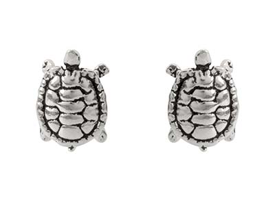 Orecchini Tartaruga, Argento 925