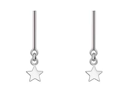 Orecchini A Stella, Argento 925 - Immagine Standard - 1