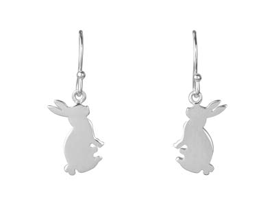 Orecchini Coniglio, Argento 925
