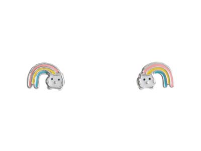 St Sil Rainbow Design Stud E/rings - Immagine Standard - 1