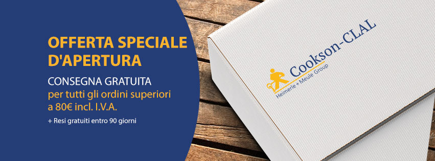 Spedizioni gratuite Cookson-Clal