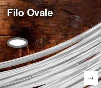 Filo ovale argento