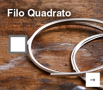 Filo quadrato argento